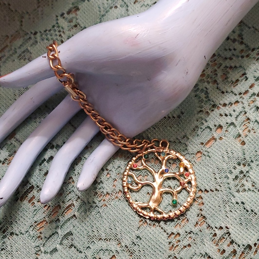 Vintage tree bracelet